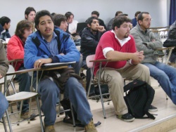Audiencia en una de las Charlas